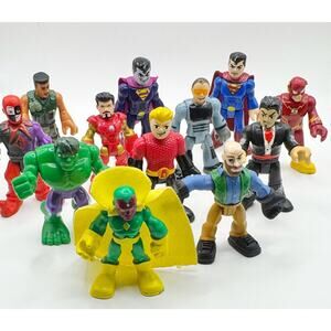Lot Of 12 Random Various Imaginext Figures